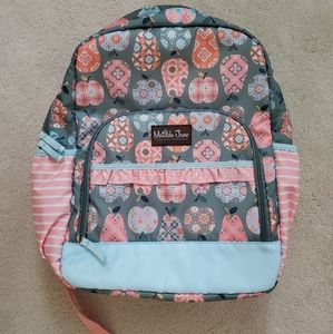 Matilda Jane Cece Apple Print Backpack Back to School